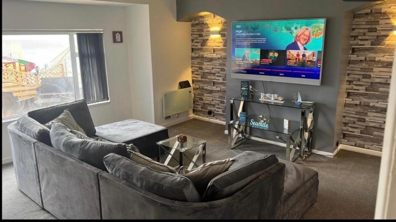 Sea View Apartment Large Balcony Whirlpool Bath 2 Bedrooms Sky Glass Tv Bridlington Exterior foto
